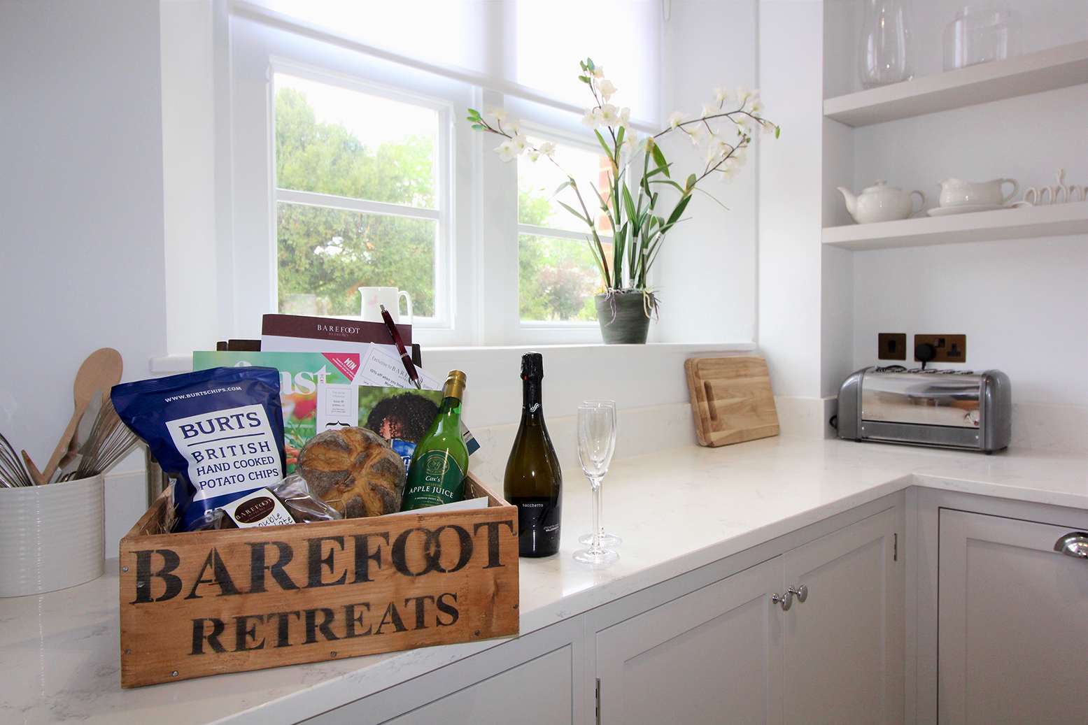 Barefoot's Welcome Hamper.