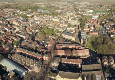 Sleaford from the sky