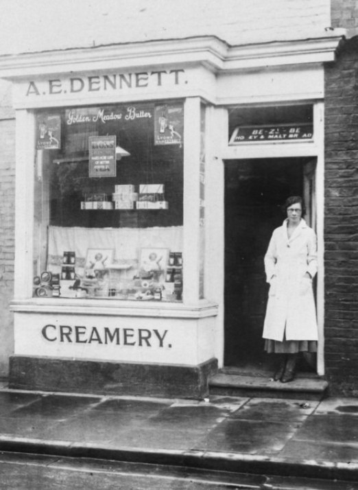 The first ever creamery in Spilsby.