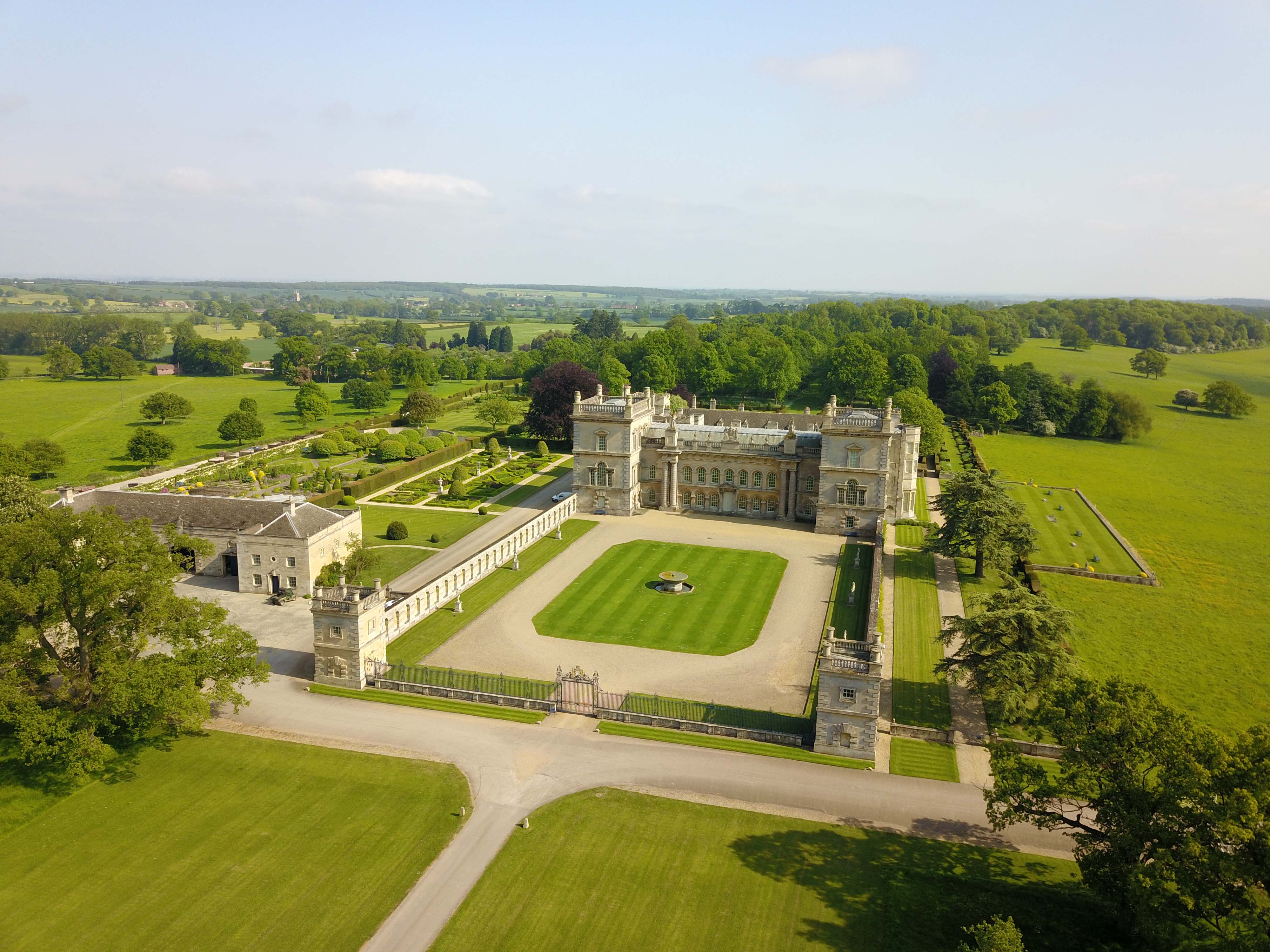 Grimsthorpe Castle.