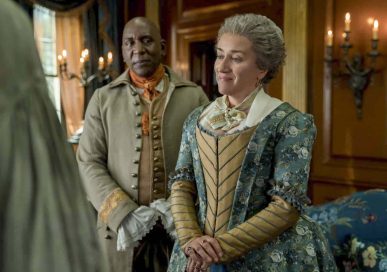 Colin McFarlane as Ulysses in Outlander.