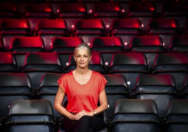 Caroline Stephenson, Chairman of Stamford Shakespeare Company's Board of Directors