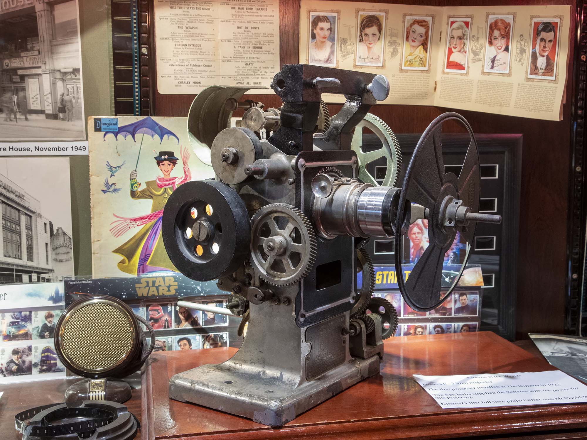 Kinema's original projector from 1922