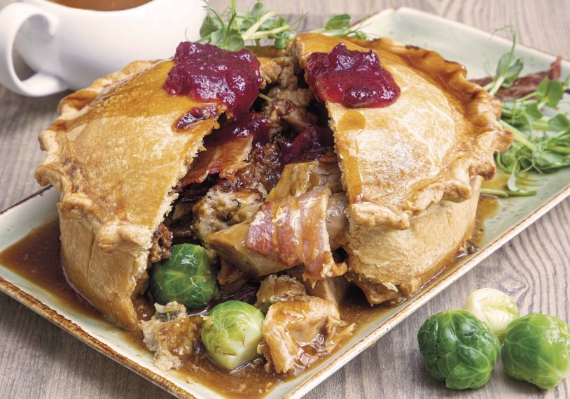 Festive Pie, for two diners, at The Leagate, Coningsby