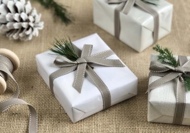 Image: Jane Means' gift wrapping