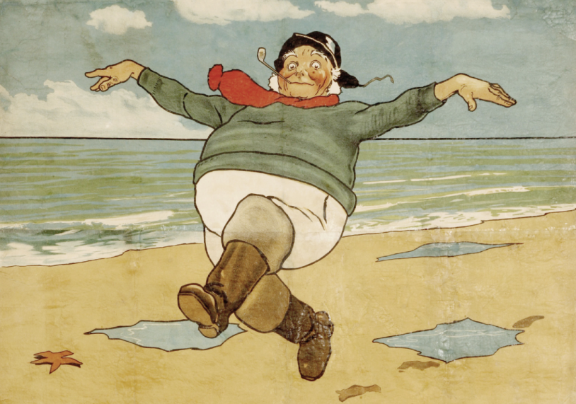 Jolly Fisherman by John Hassall.