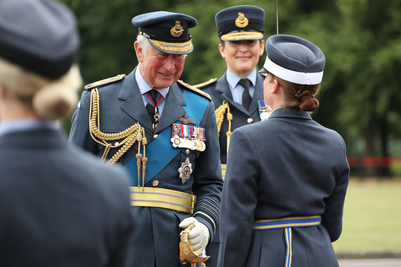 Above: RAF College Cranwell Graduation of the King’s Squadron and Sovereign’s Review. Image by Linda Lowing, © UK MoD Crown Copyright 2020.