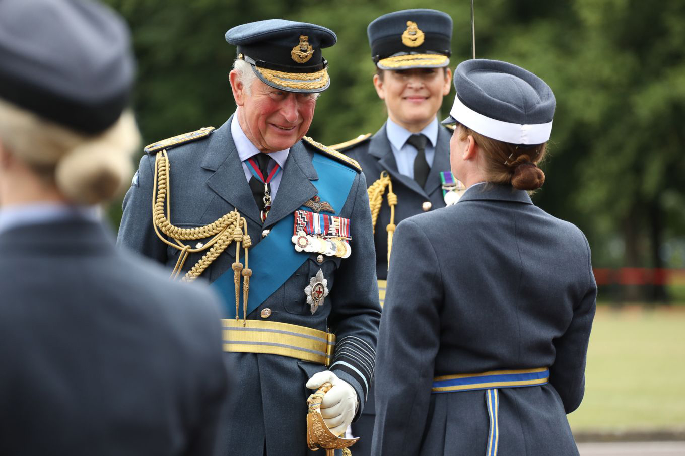 Above: RAF College Cranwell Graduation of the King’s Squadron and Sovereign’s Review. Image by Linda Lowing, © UK MoD Crown Copyright 2020.
