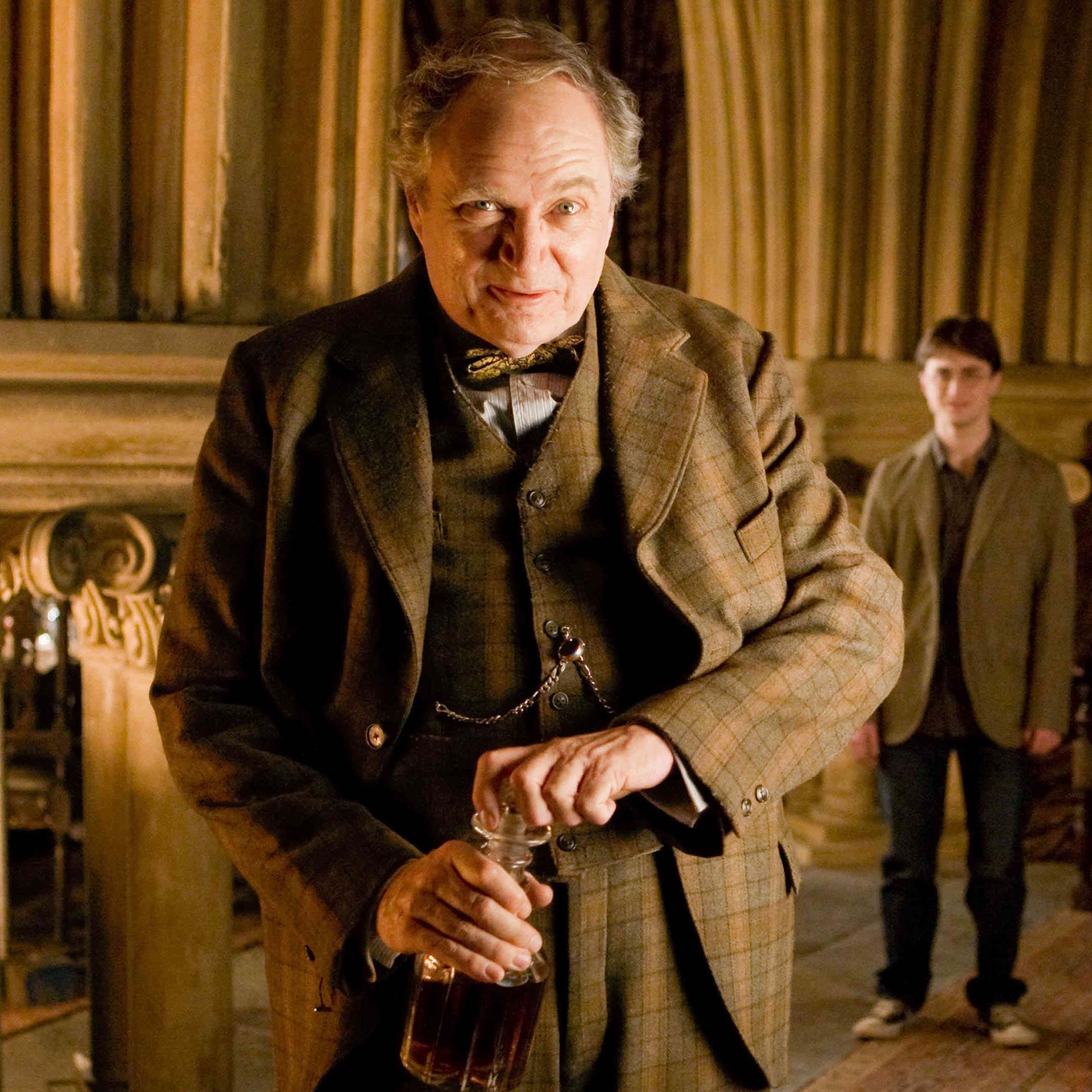 Prof Horace Slughorn, otherwise known as Jim Broadbent. Image: Warner Bros.