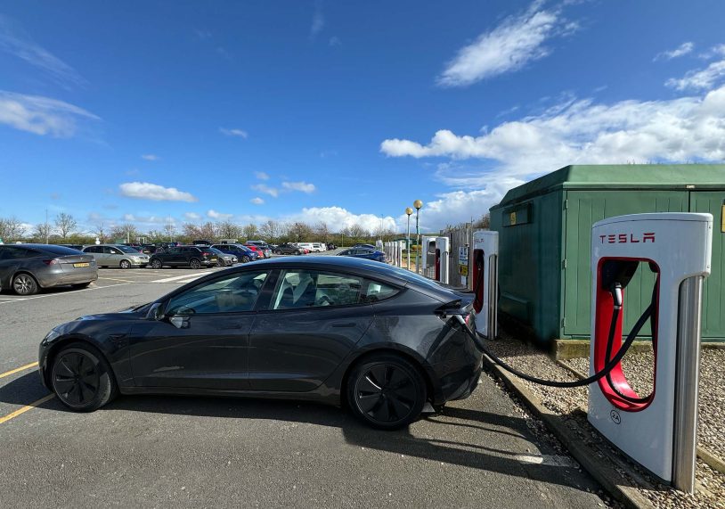 Supercharging at Gonerby Junction near Grantham.