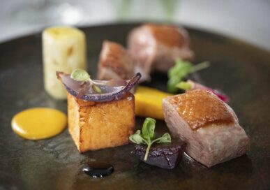 Duck breast at the Dower House Hotel, Woodhall Spa, image Julie Leverton
