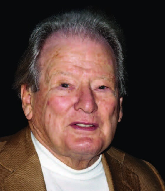 Colour portrait of Lincoln-born conductor Sir Neville Marriner.