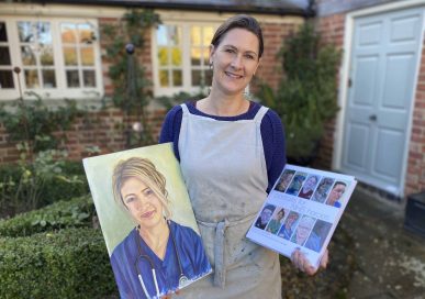 Rutland artist Tina Firkins.