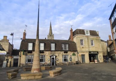 Stamford's Eleanor Cross.