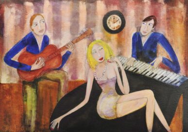 I’ve Only Got Eyes For You, Mixed Media, 22″ x 15″ £2,450.