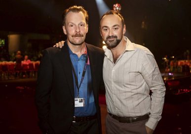 Chief Executive Chris Stafford and Creative Director Nikolai Foster. Image by Pamela Raith.