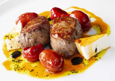 Main course at The Finch's Arms, Hambleton