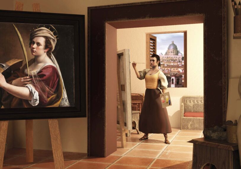 Gentileschi in VR at Burghley House!