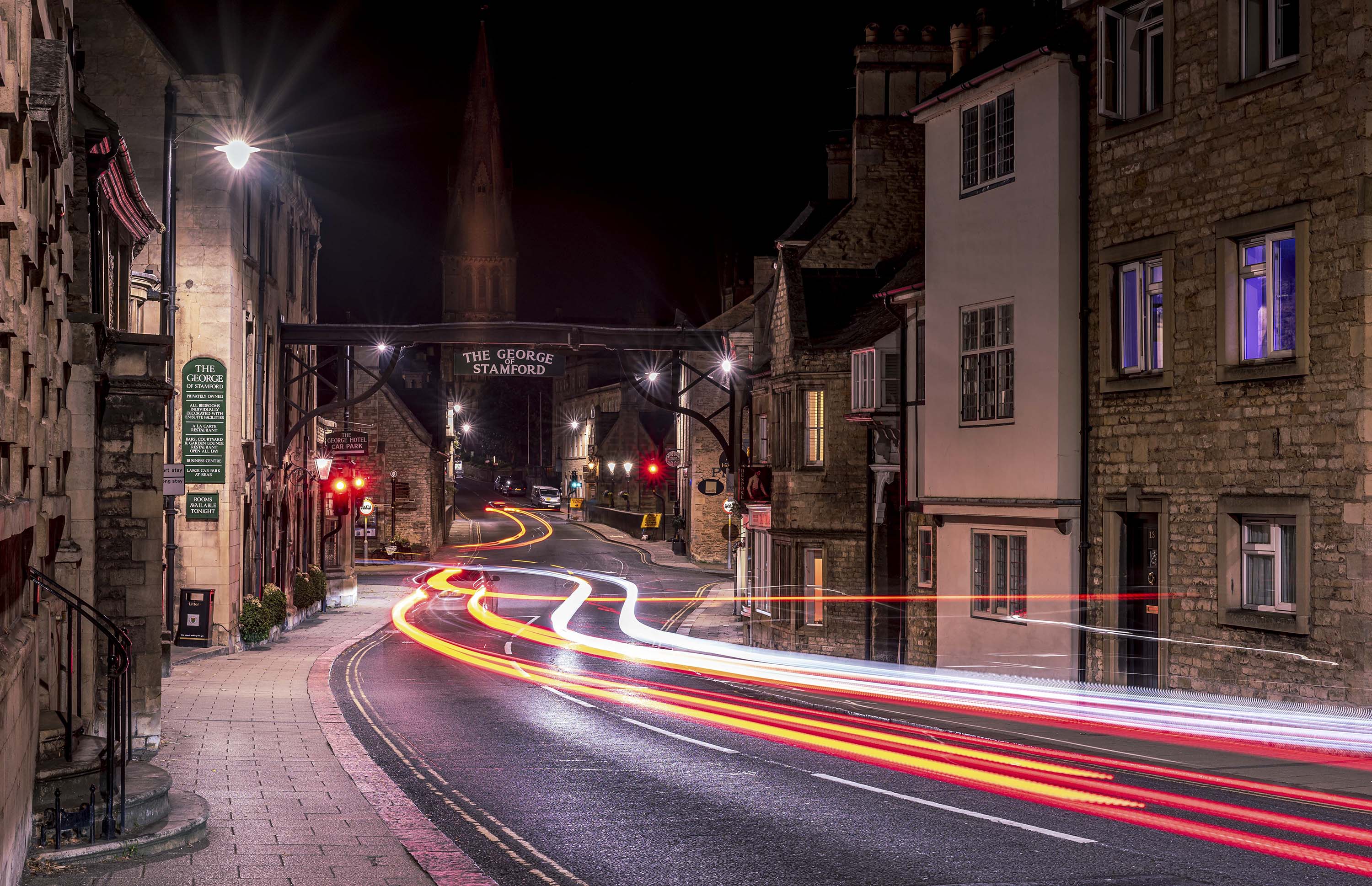 Stamford by Night.