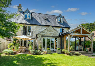 Long Barn Mews, Ketton, on the market with Savills of Stamford.