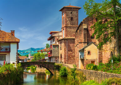 Saint-Jean-Pied-de-Port, France.