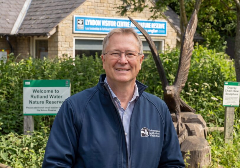 Mat Carter, Chief Executive of Leicestershire and Rutland Wildlife Trust.