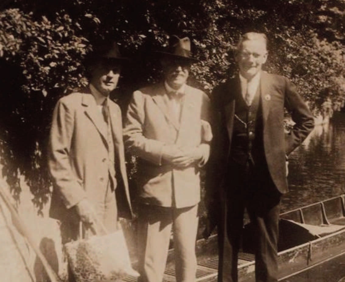 Historic photograph associated with Stamford-born ornithologist Percy Lowe