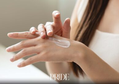 A luxury hand and nails cream product, part of an autumn hand care routine