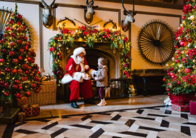 Santa at Belvoir Castle
