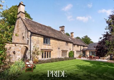 Home Farm, a Grade II listed former farmhouse in Clipsham.