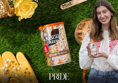 Stamford Illustrator Imogen Joyce' Nescafé Tin