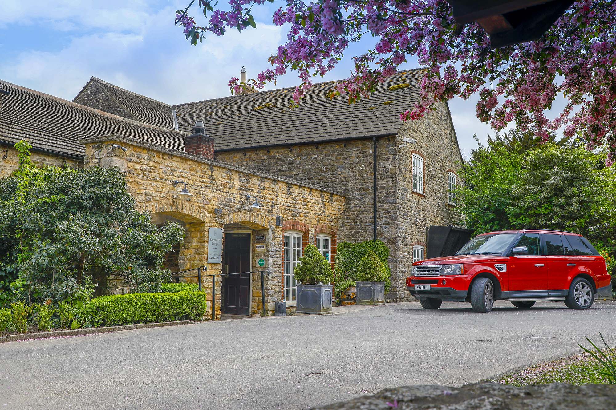 Barnsdale Lodge in Exton.