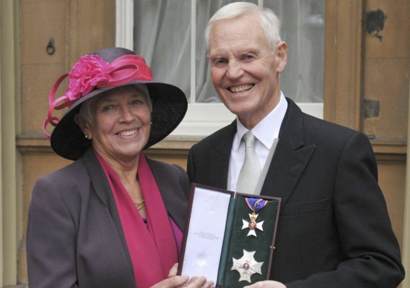 Christine and Sir Laurence Howard KCVO OBE.