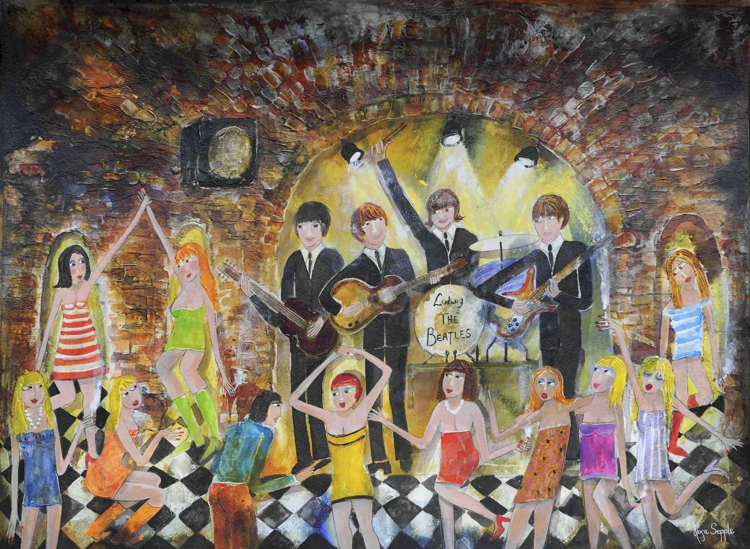The Fab Four by Rosa Sepple at Adrian Hill Fine Art.