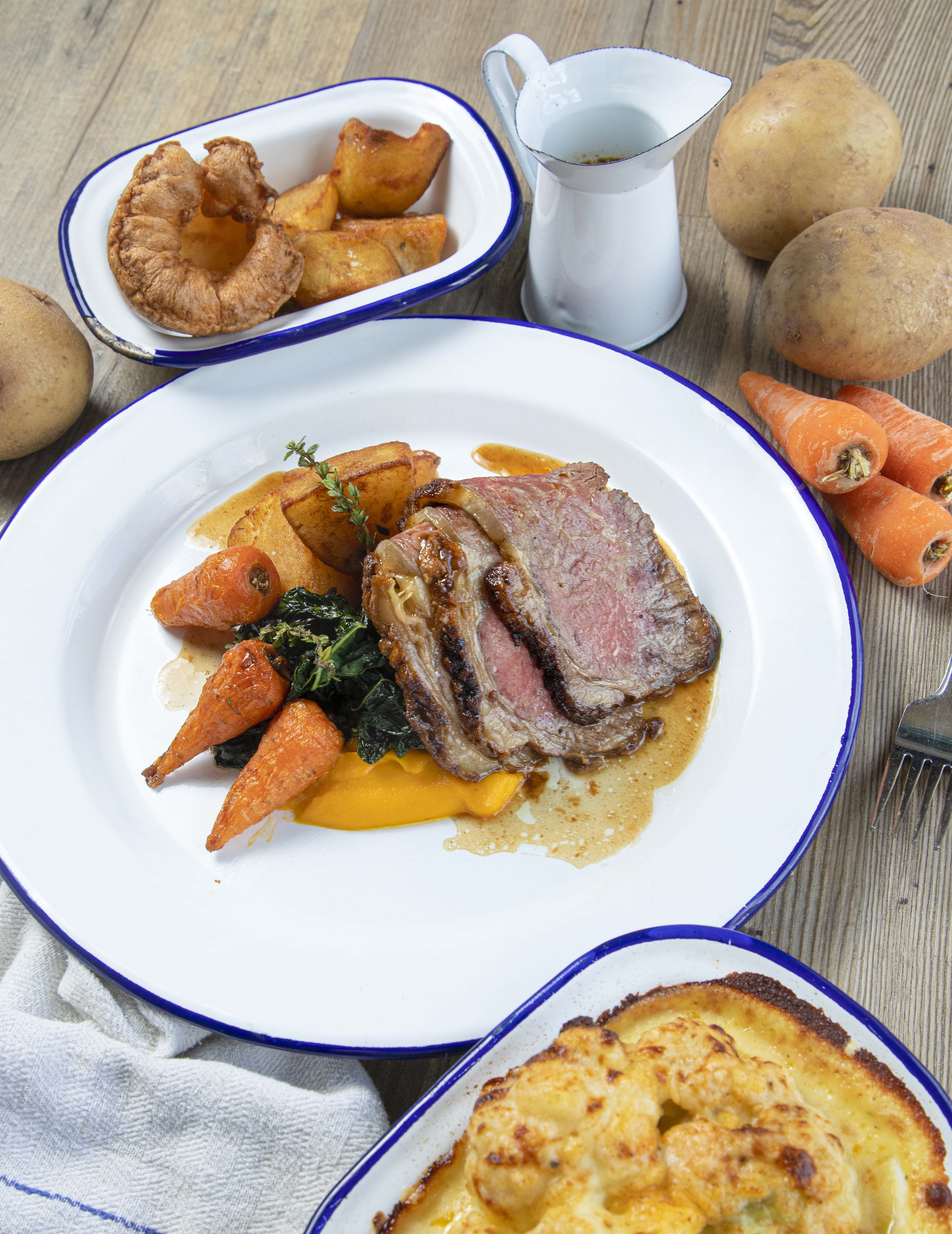 The Exeter Arms provides what Nigel promises is a ‘really good’ Sunday lunch.