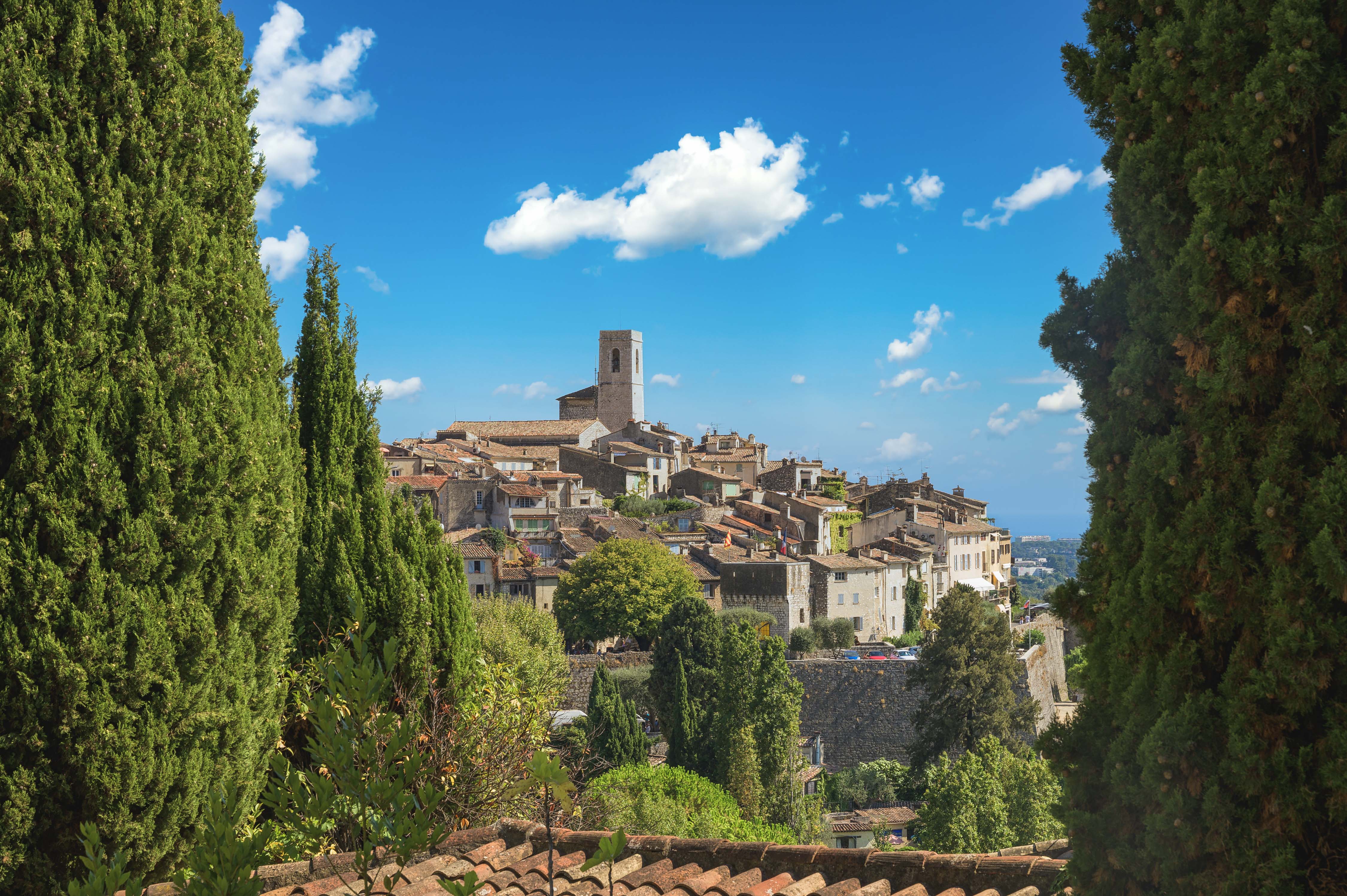 Beautiful medieval architecture of Saint Paul de Vence town in French Riviera, France on a sunny summer day. Image: Shutterstock.