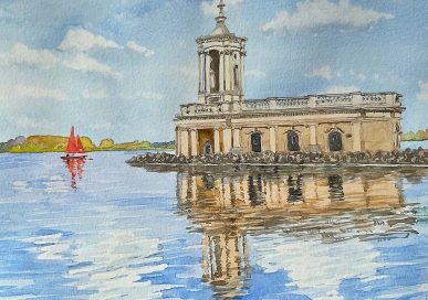 Normanton Church by Mary Rodgers.