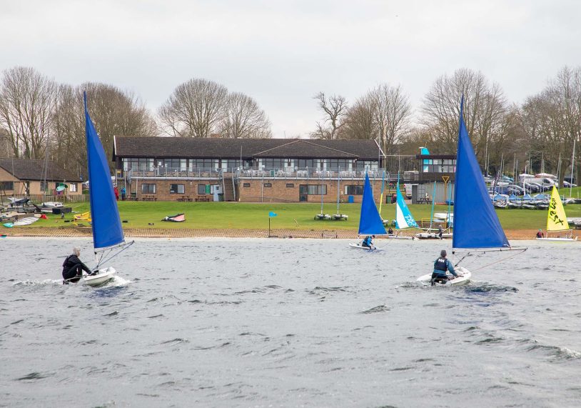 Sailing on Rutland Water