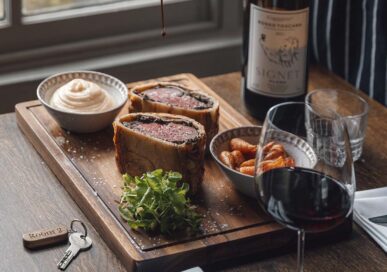 Restaurants in Rutland: The Barnsdale.