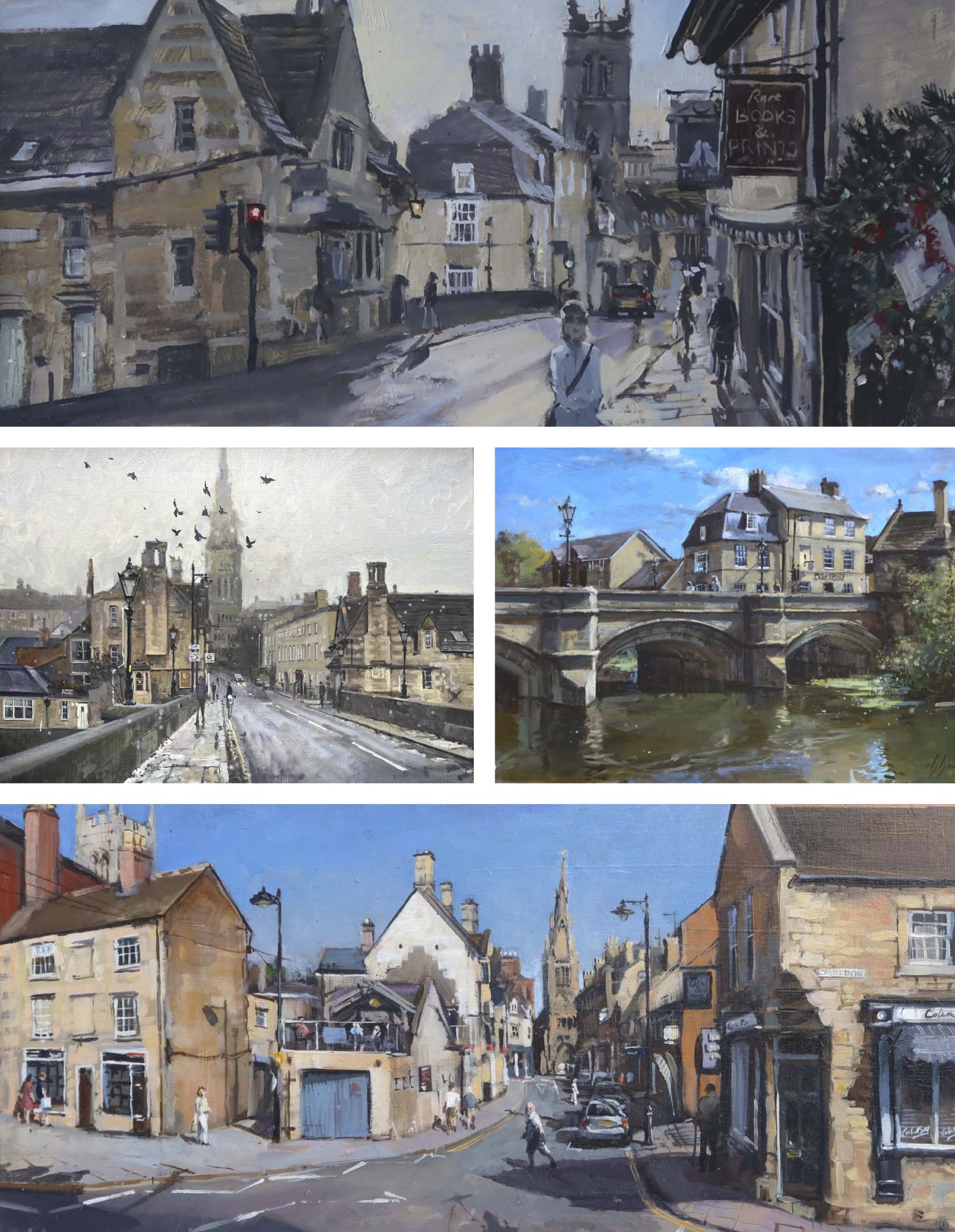 Nick Grove's Stamford streetscapes.