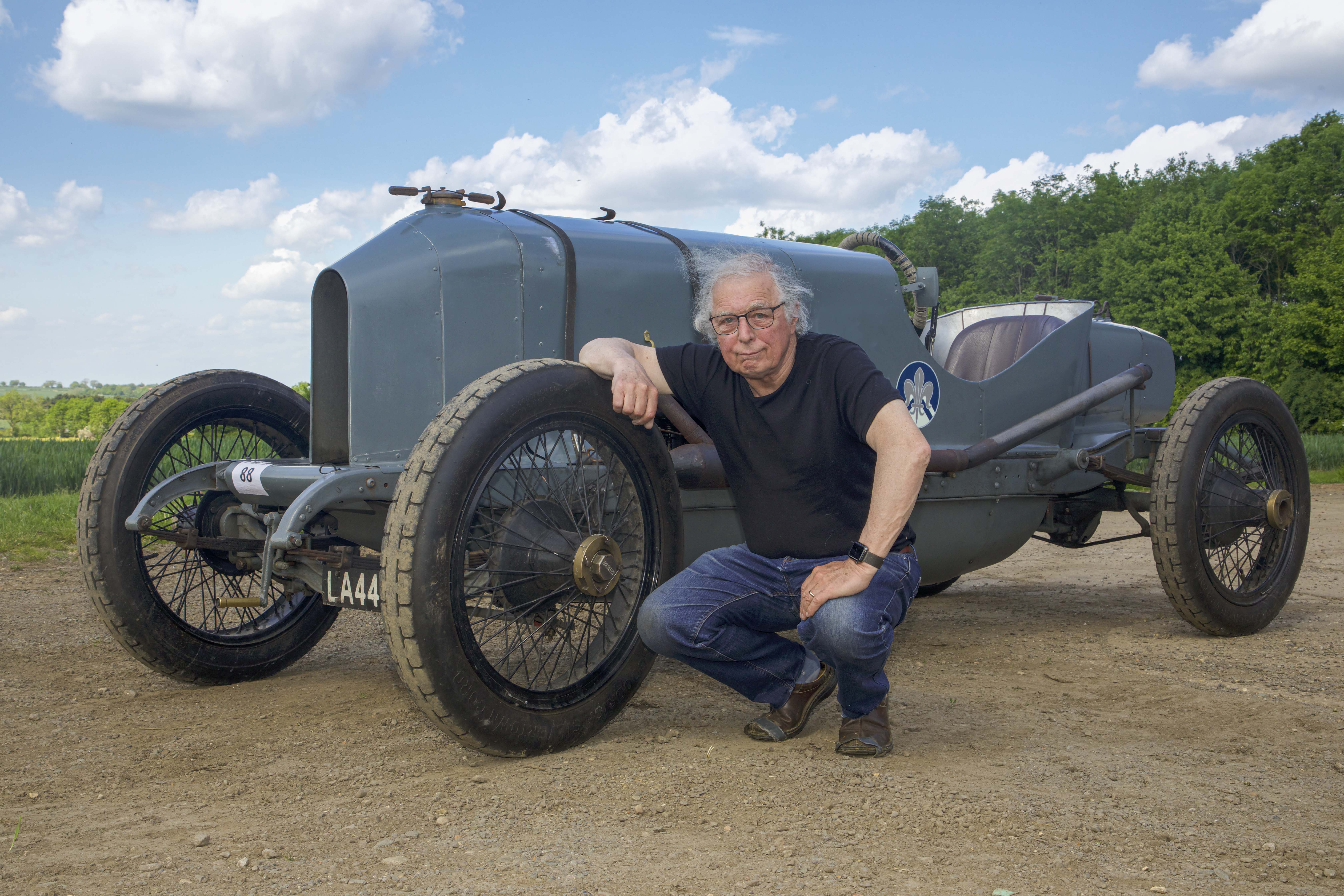 The Wolseley 16/20, Roger Twelvetree’s car.