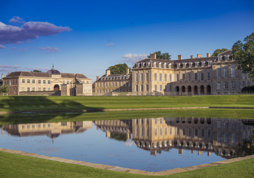 Boughton House and its Grand Etang.